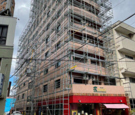 大規模足場工事